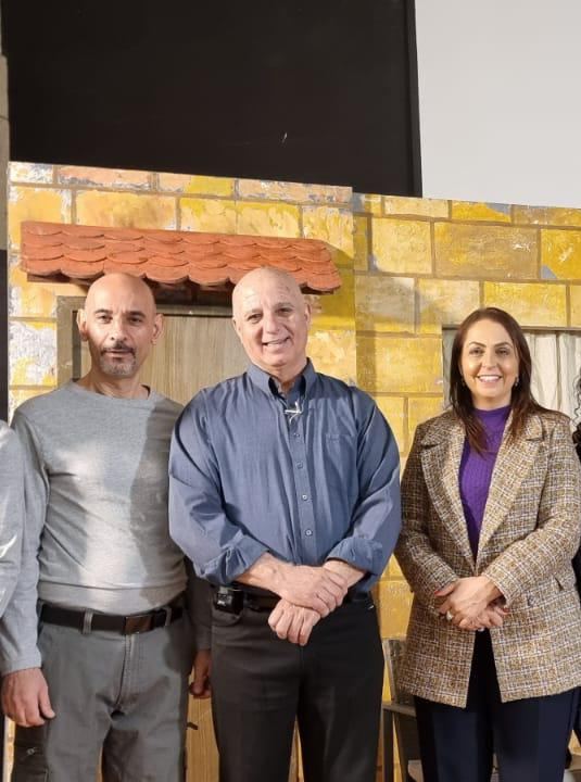 سوابع اعدادية ابن سينا في عرض الحوام في المركز الجماهيري الحوارنة.